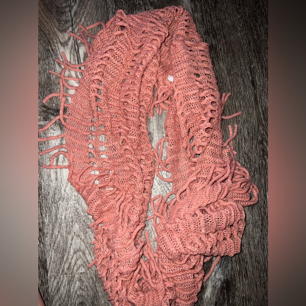Pink Infinity Scarf - Picture 2 of 2